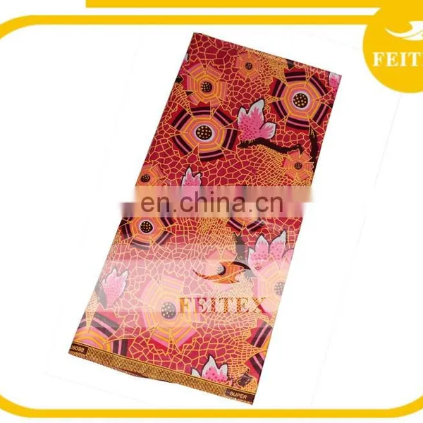 High Quality Super Wax Hollandais Cotton Textile Fabric for African Clothes photo-4