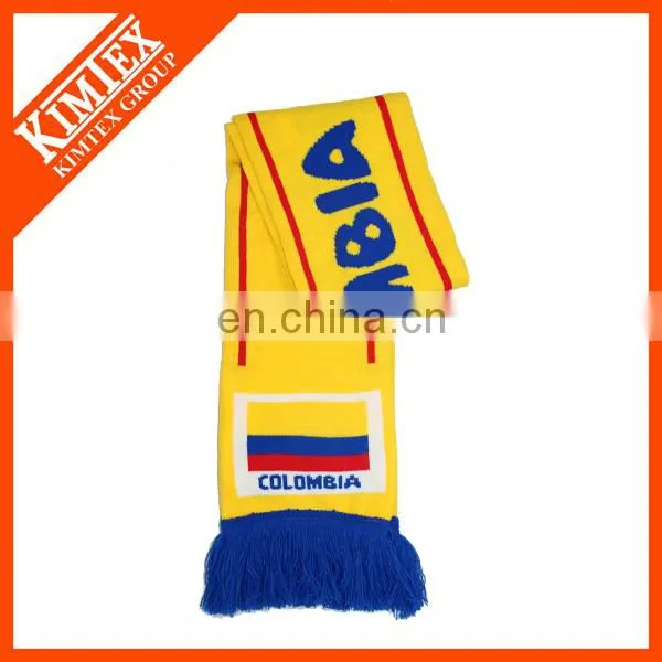 Wholesale Knit Acrylic Jacquard Scarf photo-3