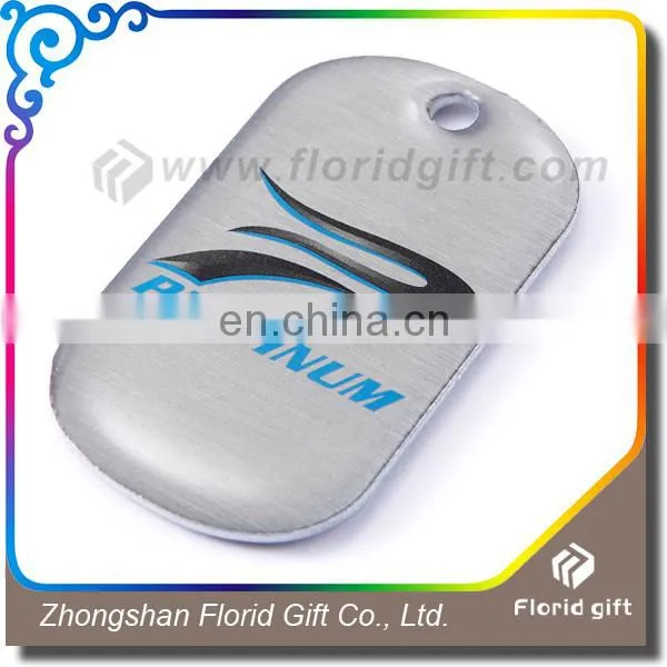 Made in China Factory Cheap Dog Tag Stamping Custom Logo With Ball Chain photo-2