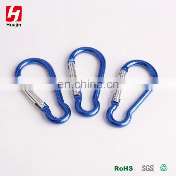 Common D Shape,Gourd Carabiner, Key Chain Clip Hook IN STOCK photo-3
