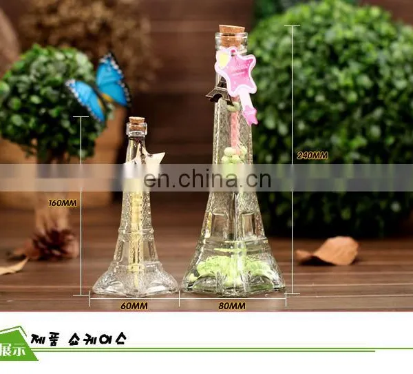 Eiffel Tower Wishing Glass Bottle Light Cork Led Eiffel Tower Shaped Wishing Bottle photo-4