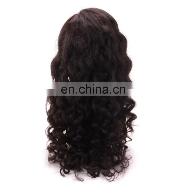 2017 New Designed Virgin Indian Women Hair Wig Body Wave Cheap Price Glueless Full Lace Human Hair Wig For Black Women photo-4