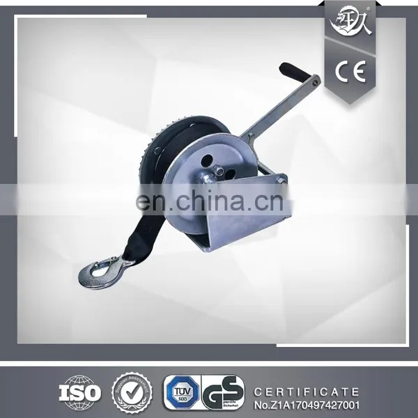 50MM Black Rubber Hand Carbon Steel Anchor Winch photo-3