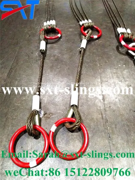 Ungalvanized Steel Wire Rope Slings Supplier 6*37+IWRC photo-4