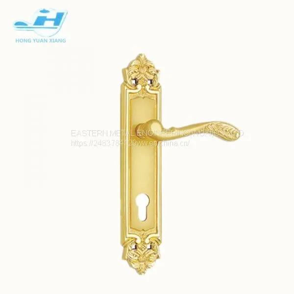 GP Steel Lever Handle Mortise Lock Door Handle With Cylinder Hole Used in Wooden Door or Bathroom photo-4