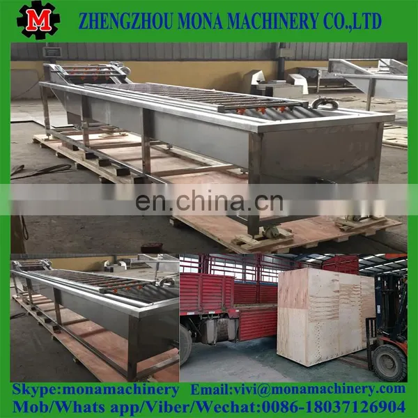 Ozone Sterilizing Vegetable Washing Machine / Bubble Fruit Washing Machine photo-5