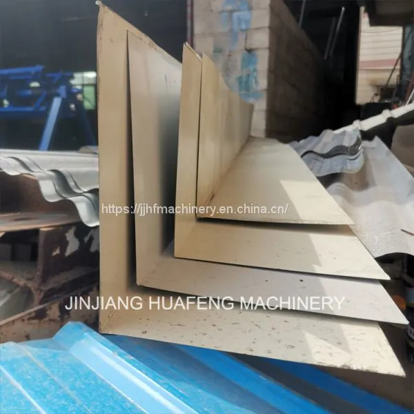 Steel Valley Ridge Roll Forming Machine, Roofing Ridge Cap Making Machinery, Roof Ridge Rollformer photo-3