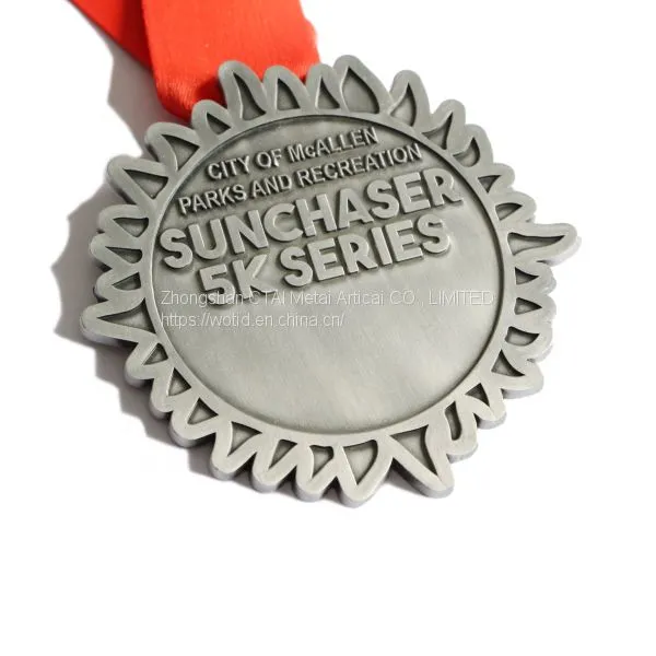 Zinc Alloy Activity Competition Medal Custom Creative Paint Games Metal Medal Marathon Medal Custom photo-3
