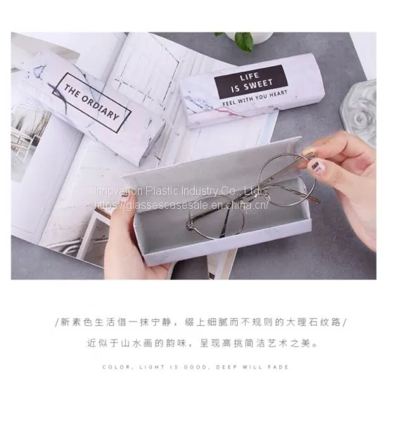 Refreshing, Simple, Artistic Glasses Case; Creative, Personalized Portable Eyewear Holder photo-5