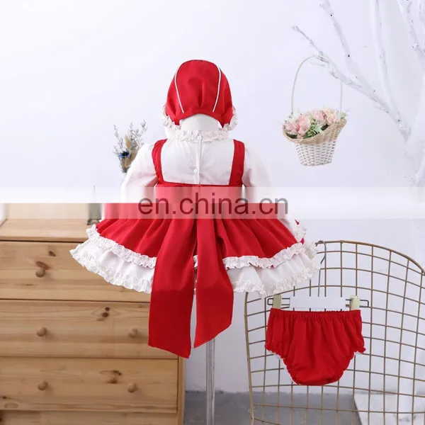 Kids Clothes Wholesale 2020 Girls Lolita Dress 3PCS Spanish Princess Dress Ball Princess Christmas Birthday photo-3