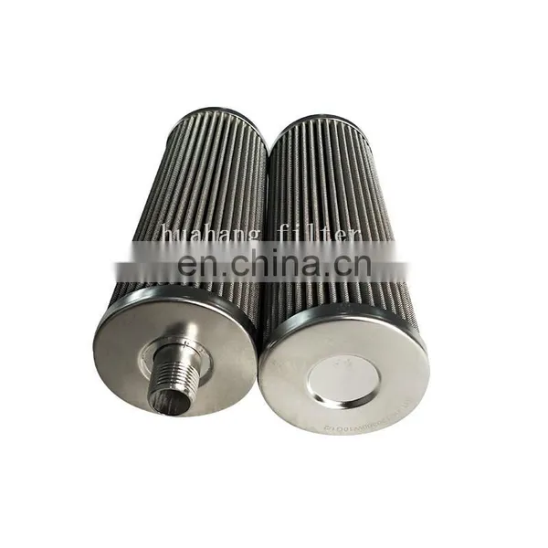 304 Stainless Steel Wire Mesh Pleated Metal Filter Element With Threaded Interface photo-7