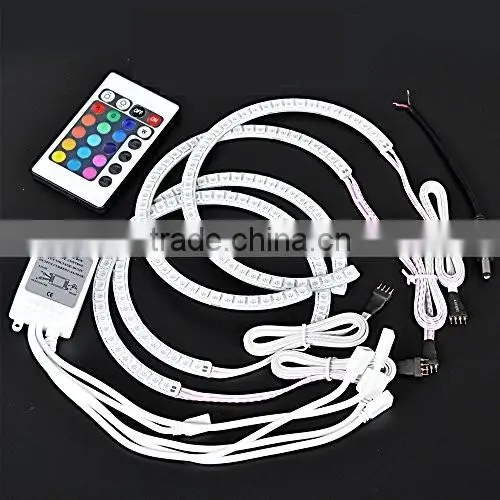 RGB E36 5050SMD Ring Angel Eyes Multi Color Ring With Controller photo-2