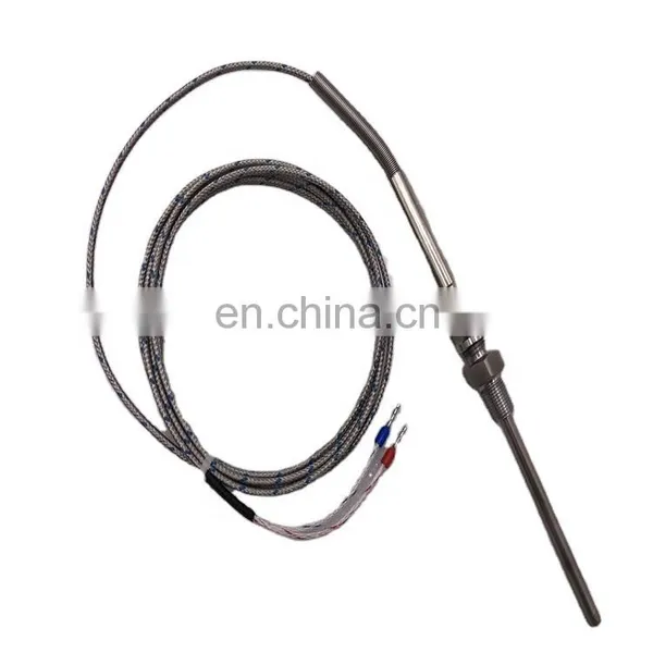 Thermocouple K Type With Corrugated Hose Lead Cable Length in 500/1000/1500mm photo-2