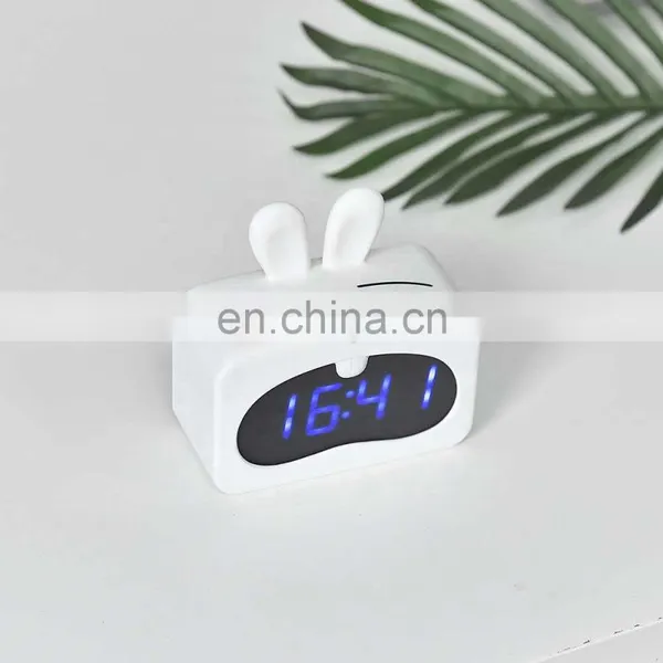Amazon Top Seller 2019 Multi Color Wake up Table Clock Kids Digital Alarm Clock photo-5