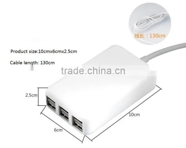 Hot New Products 30 Watt 6 Port Usb Desktop Rapid Charger photo-4
