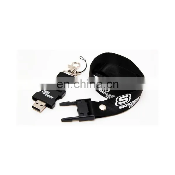 Business Gift Factory Lanyard USB Flash Drive 8GB 16GB Lanyard USB Memory photo-2