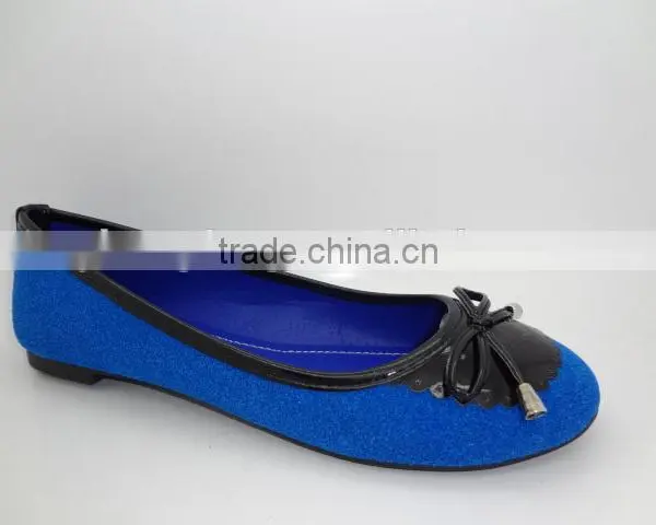 2016 New Cheapest Fashion Dance Flat Shoes Wholesale Foldable Line Dance Shoes for Woman photo-2