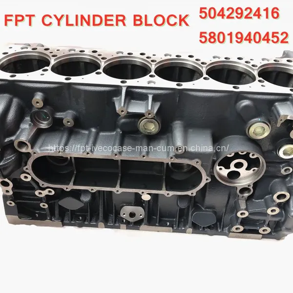 FPT CASE IVECO (F2CFE614A) Cursor9 CYLINDER BLOCK 504292416 5801940452 photo-2