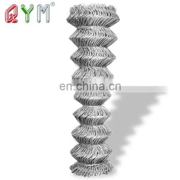 Galvanized Chain Link Fence Angle Post Diamond Mesh Wire Fence photo-4