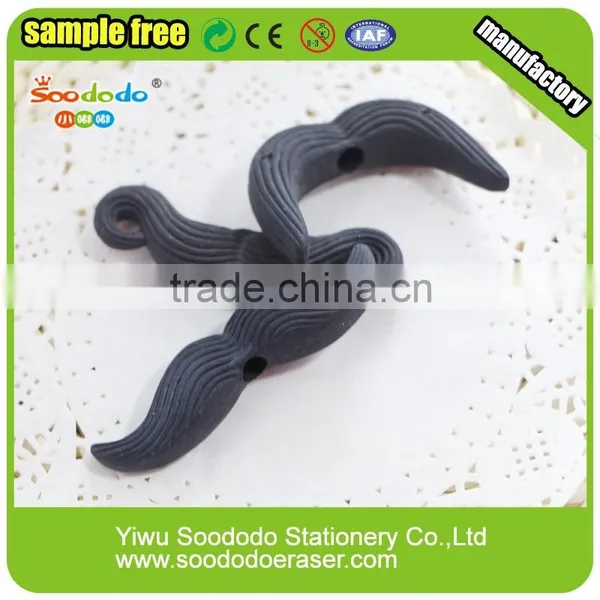 Cheap Hot Stationery Pencil With Eraser Mustache Shape photo-4