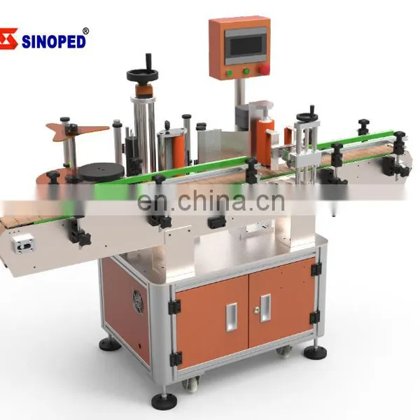 Big Round Glass Plastic Bottle Horizontal Labeling Machine T-401 photo-5