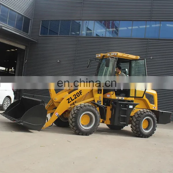 2000 Rated Loading Articulated Wheel Loader ZL20F With EPA 4 Engine photo-5