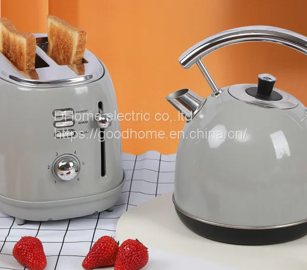Cross Border Small Toaster Toaster Kettle Set Home Breakfast Toaster Driver（Wechat:13510231336）