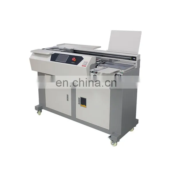 Best Price Office Fully Automatic Hot Glue Binding Machine With Independent Side Glue photo-3