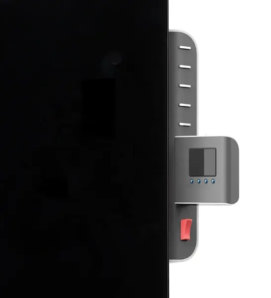 Home Low Power Glass Heating Panel Electric Wall Infrared Panel Heater With WIFI photo-3
