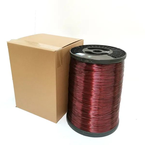 Aluminum Wire Factory Price AWG 10 Enameled Winding Round Circular Wire Class 180 and Class 200 Philippines photo-4