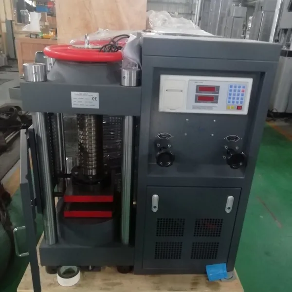 HST ASTM C39 Compressive Strength Testing Machine of Cylindrical Concrete Specimens photo-4