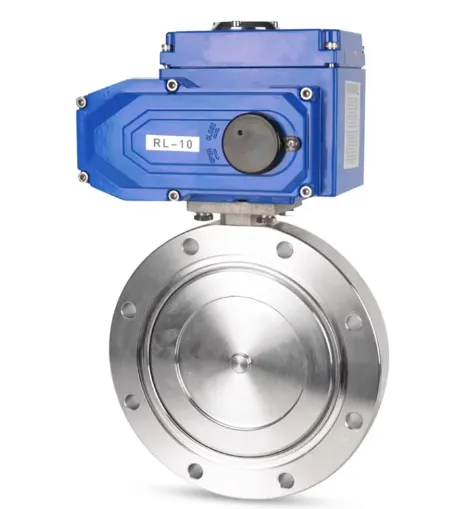 Hot Selling Flange Butterfly Valve Electric Butterfly Valve