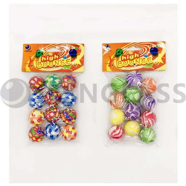 Hot Sale 45MM High Bouncy Ball Children's Toy Rubber Balls PVC Bag Package photo-3