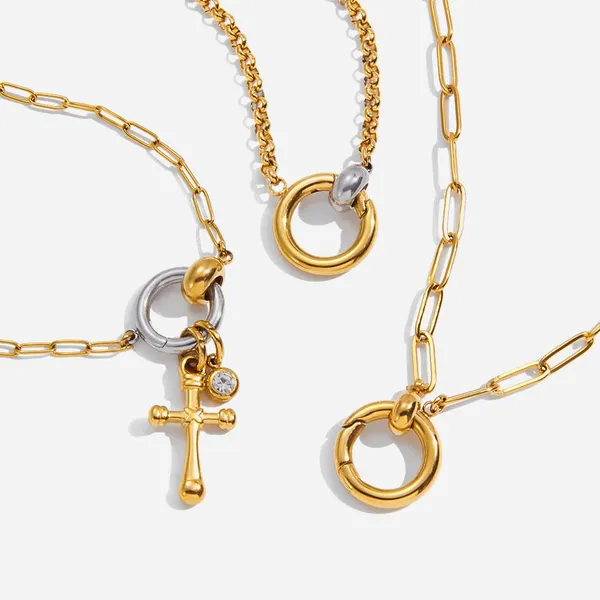 Non-Tarnish Stainless Steel Necklace With 0.5 Micron TiN Layer - 2-Year Warranty photo-4