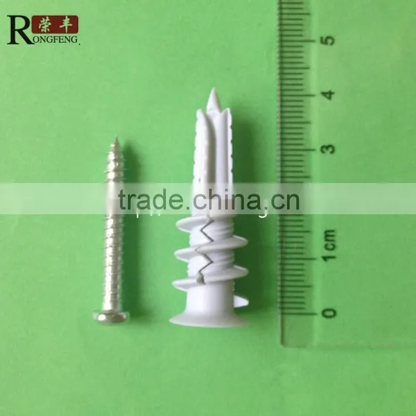 Drywall Screw Anchor Fastener With Crack