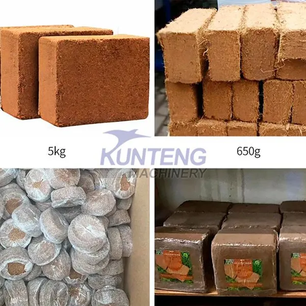 Block Making Machine Cocopeat Brick Forming Machinery EPC photo-4