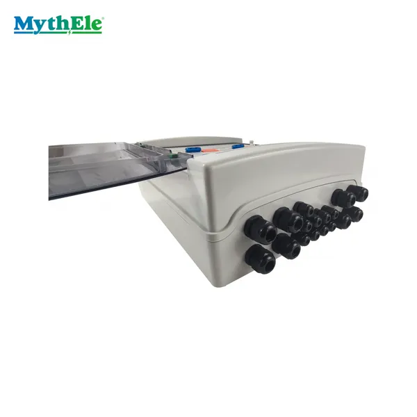 MythEle MXN Customizable Solar Combiner Box With 2 DC Inputs & 2 AC/DC Outputs