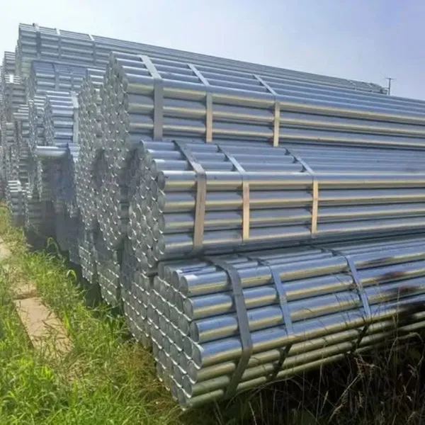 Tubo de ferro galvanizado anticorrosivo de alta resistência para obras de construção, agricultura e infraestrutura