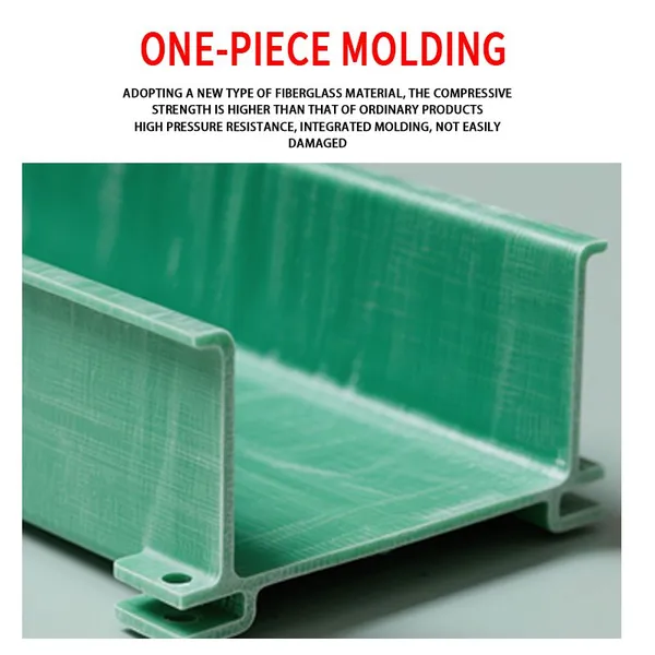 High Insulation Non-Conductive FRP Cable Tray Anti-Interference Fiberglass Tray for Substation photo-2