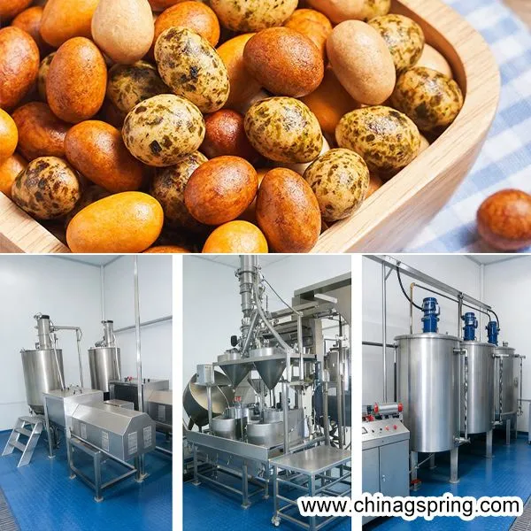 Cost -efficient Fish-Skin Peanuts coating process