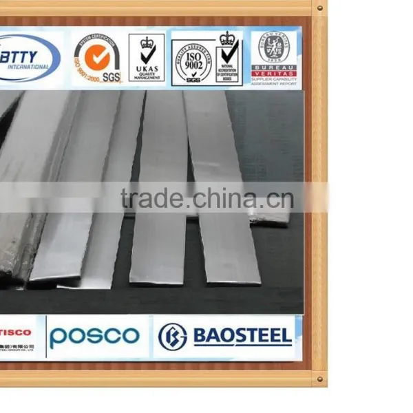 304 Stainless Steel Flat Bar China Supplier on Sale