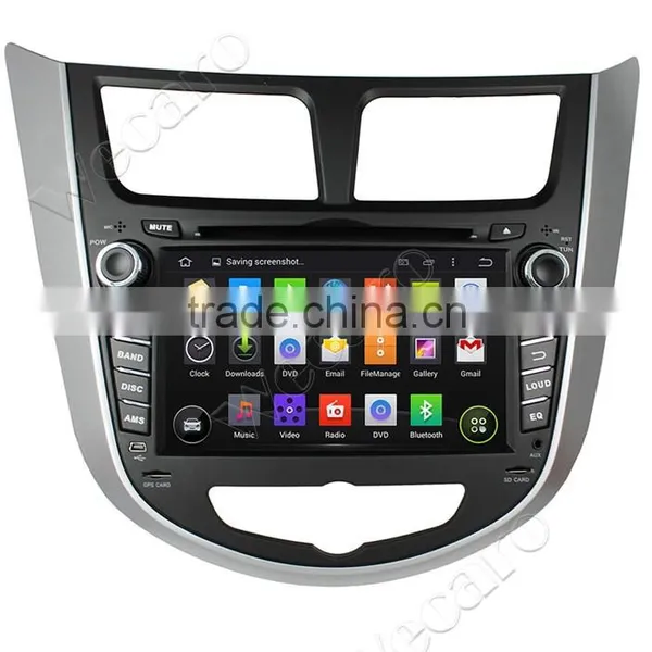 Wecaro WC-HU7202 Android 4.4.4 Car Stereo Touch Screen for Hyundai Accent Car Audio Android 16GB Flash 2011-2014 photo-3