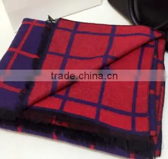 Hot Sale Fashion Long Unisex Cashmere Wool Scarf Good Quality photo-2