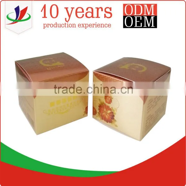 Gold Stamping Cosmetic Paper Box Matt photo-3