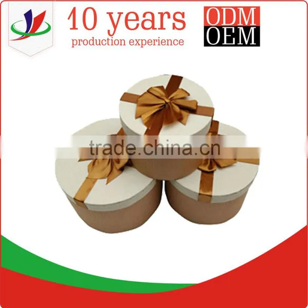 Round Cardboard Paper Mache Round Boxes photo-4