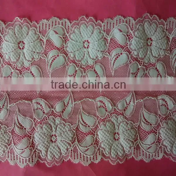 2016 Top Sale Beautiful Flowers Design Lace for Underwear photo-2