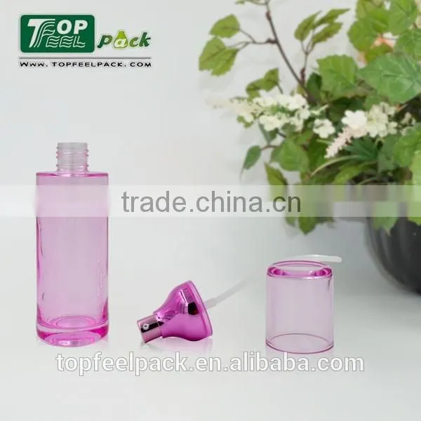 Classic Round Acrylic Lotion Bottle China Supplier White Plastic Bottle and Make up photo-5