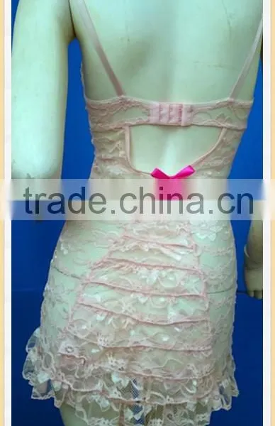 Sex Wholesale Cheap Lady Lingerie Underwear, Sexy Lace Babydoll photo-4