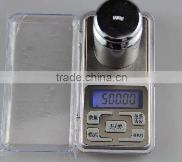 Cheap Promotional Digital Pocket Scale With Stainless Steel Platform photo-3