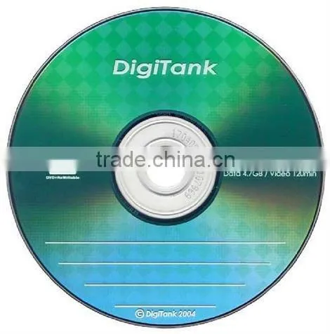 Blank DVD+RW/DVD-RW 4.7GB 120MIN , A+ Dvd rw 4X 4.7GB Blank Rewritable Disc photo-2